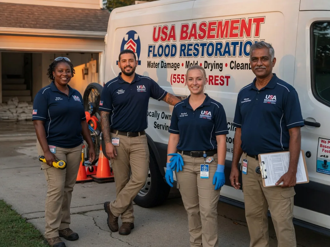 Basement Flood Cleanup company in Ekwok, AK